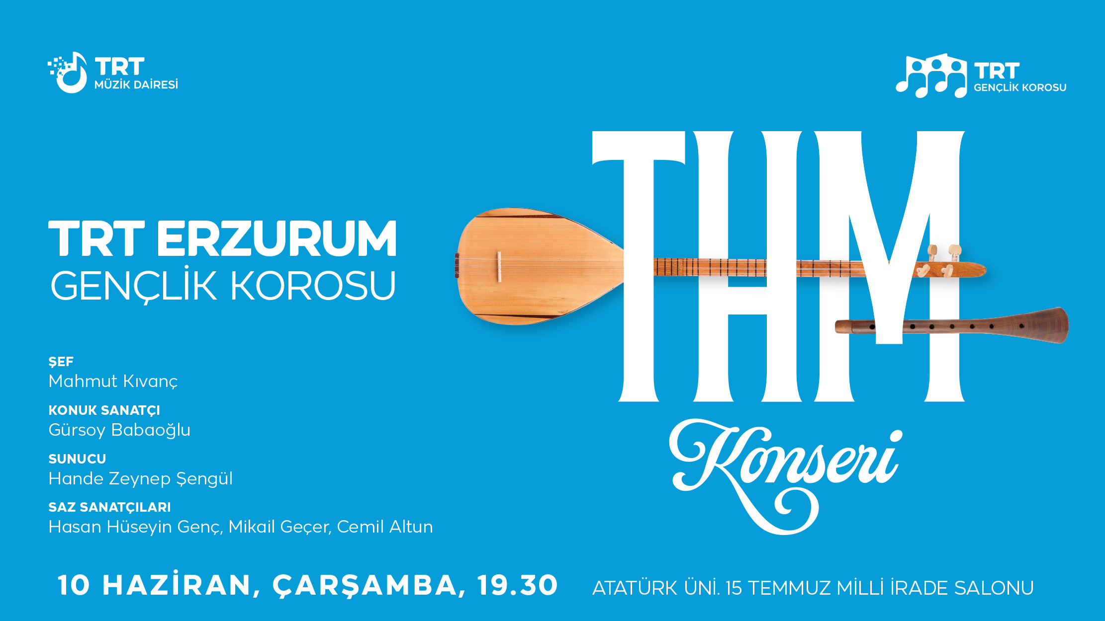 TRT Erzurum THM Gençlik Korosu 2026