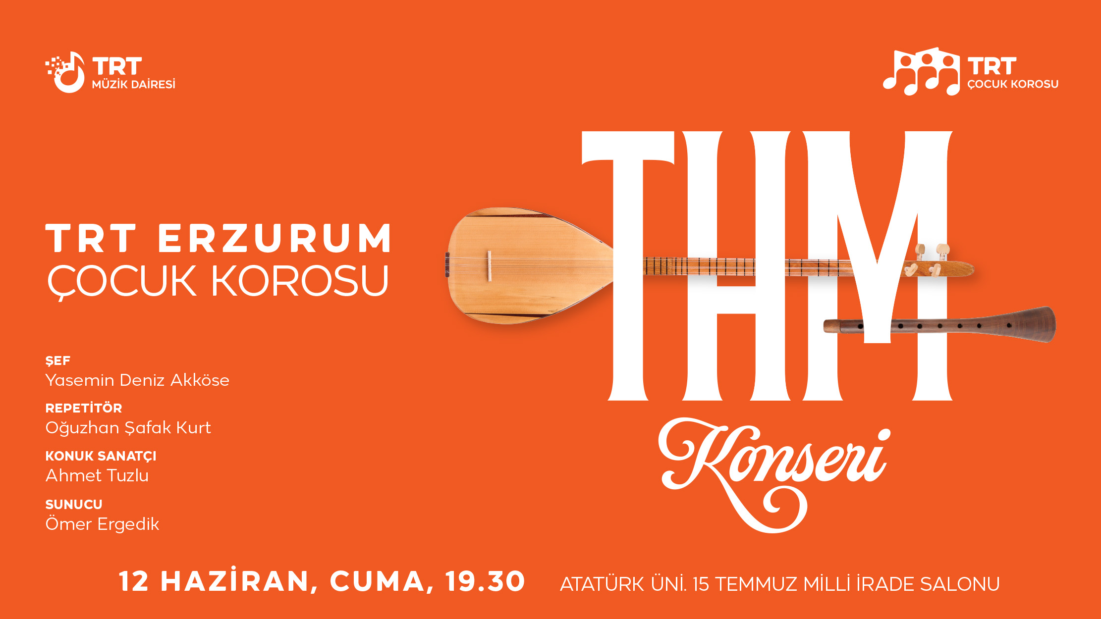 TRT Erzurum THM Çocuk Korosu 2026