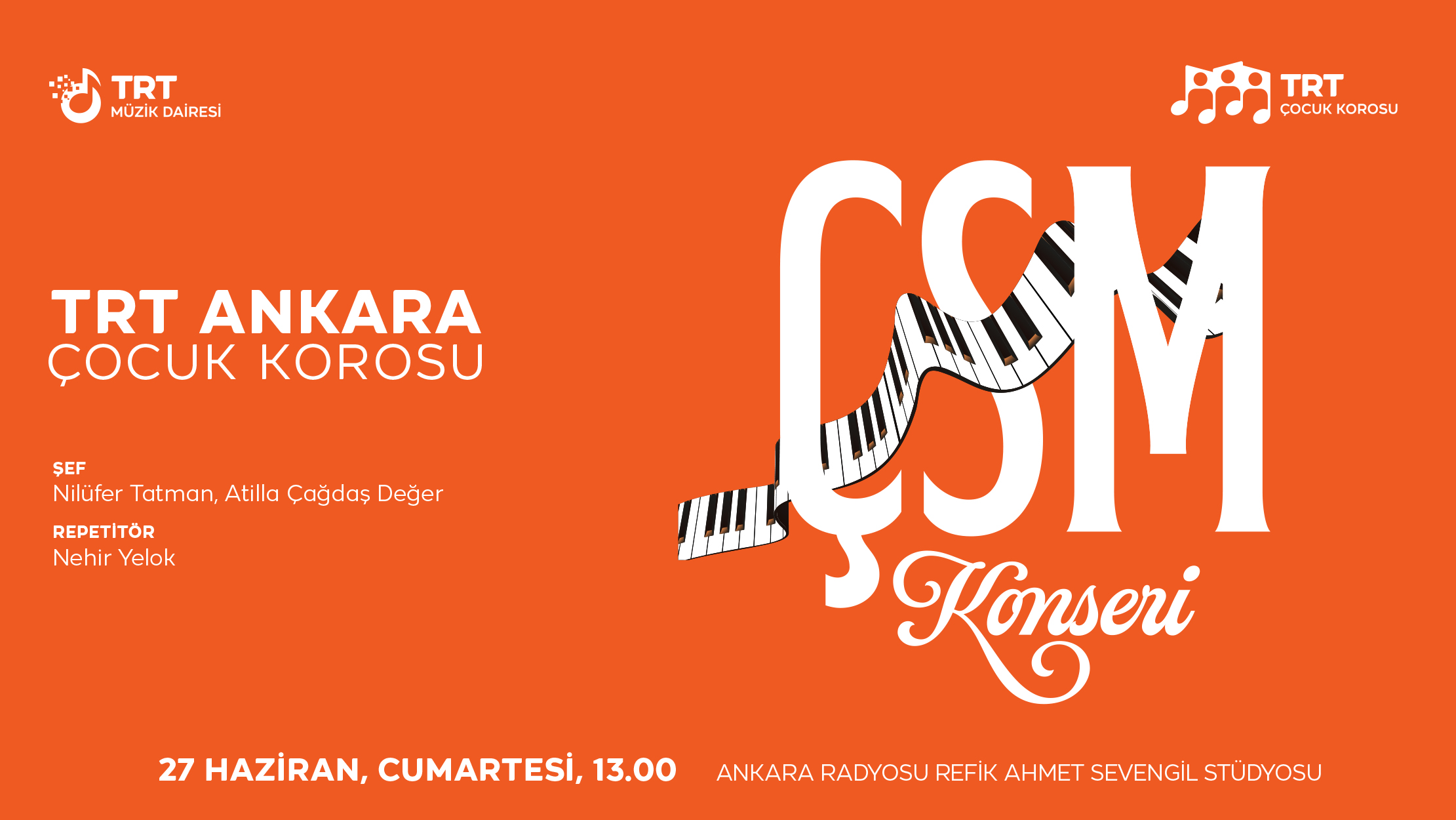 TRT Ankara ÇSM Çocuk Korosu 2026