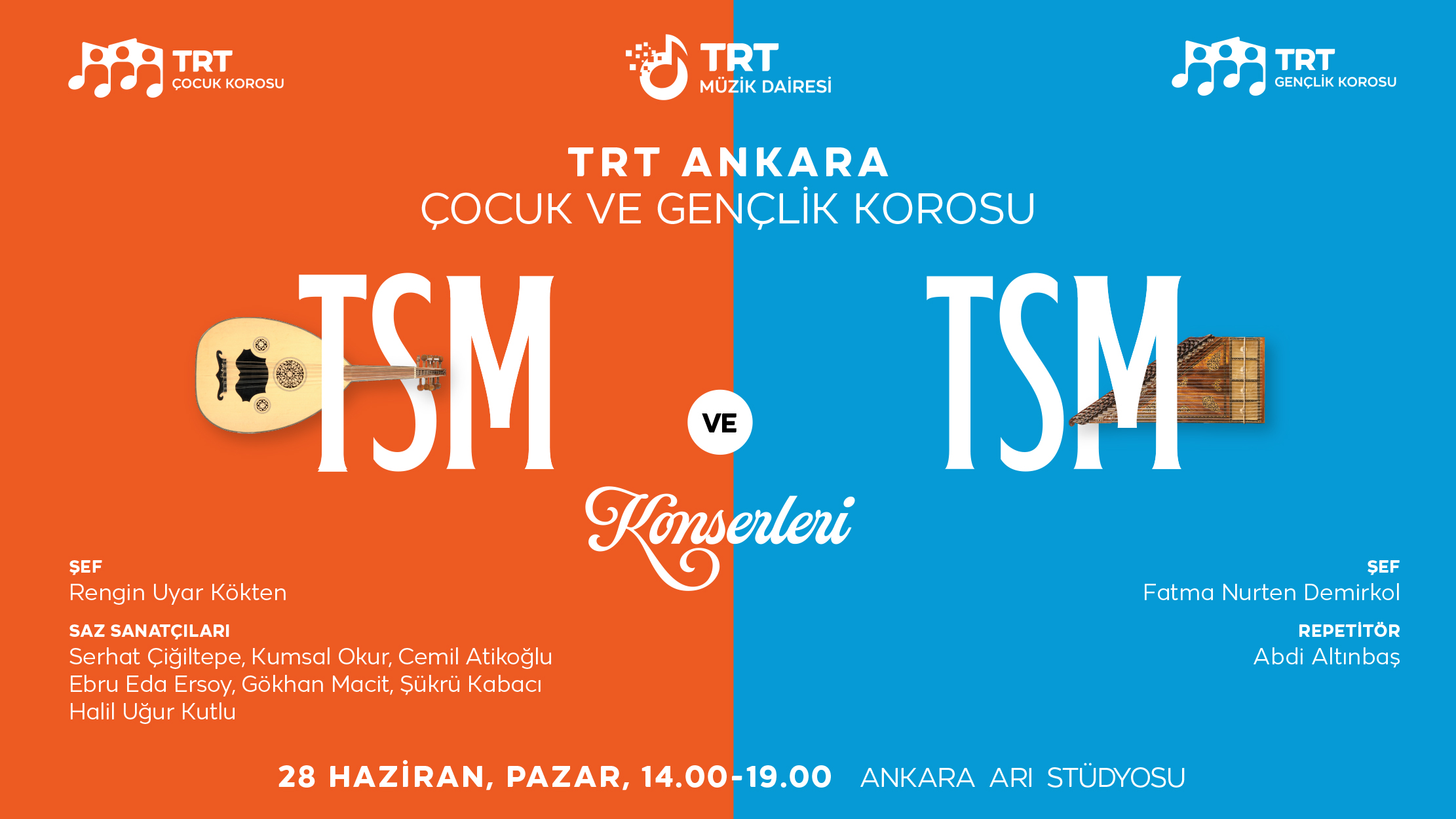 TRT Ankara TSM Çocuk ve Gençlik Korosu 2026