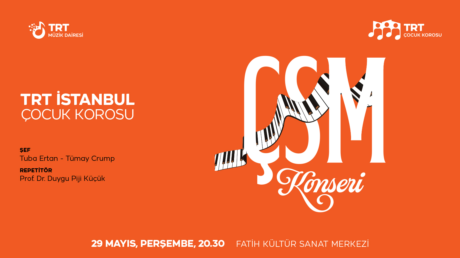TRT İstanbul ÇSM Çocuk Korosu 2025
